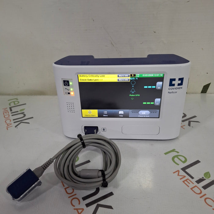 Covidien PM1000N Nellcor Bedside SPO2 Monitor