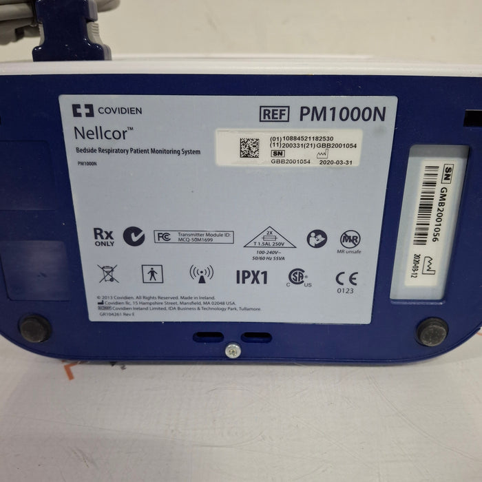 Covidien PM1000N Nellcor Bedside SPO2 Monitor