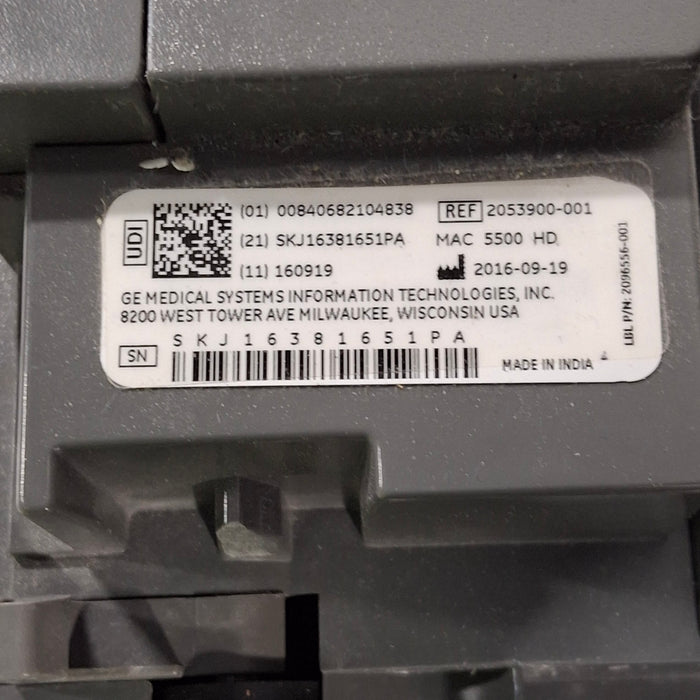 GE Healthcare MAC 5500 HD ECG without CAM Module