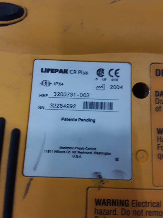Medtronic LifePak CR Plus Defibrillator