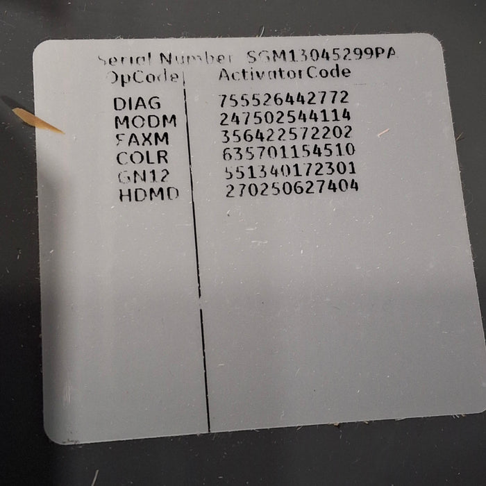 GE Healthcare MAC 5500 ECG without CAM Module