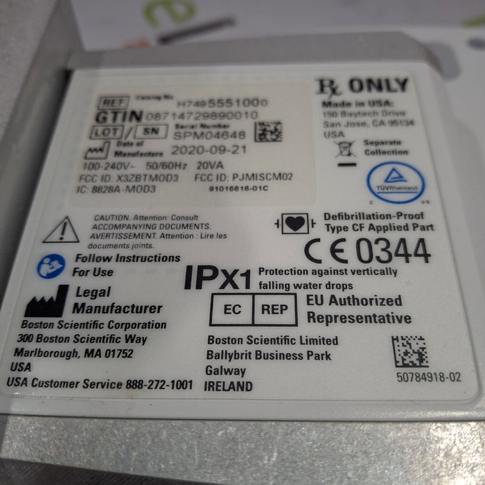 Boston Scientific FFR Link Signal Processing Module