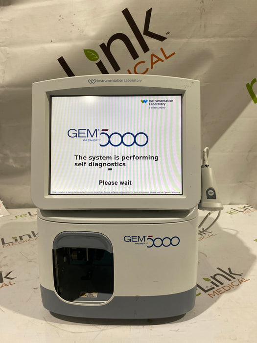 Instrumentation Laboratory Company Gem Premier 5000 Blood Gas Analyzer