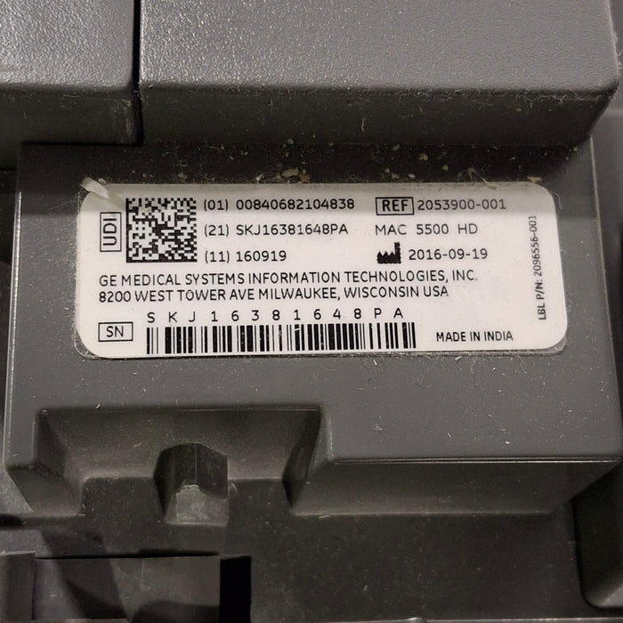 GE Healthcare MAC 5500 HD ECG without CAM Module