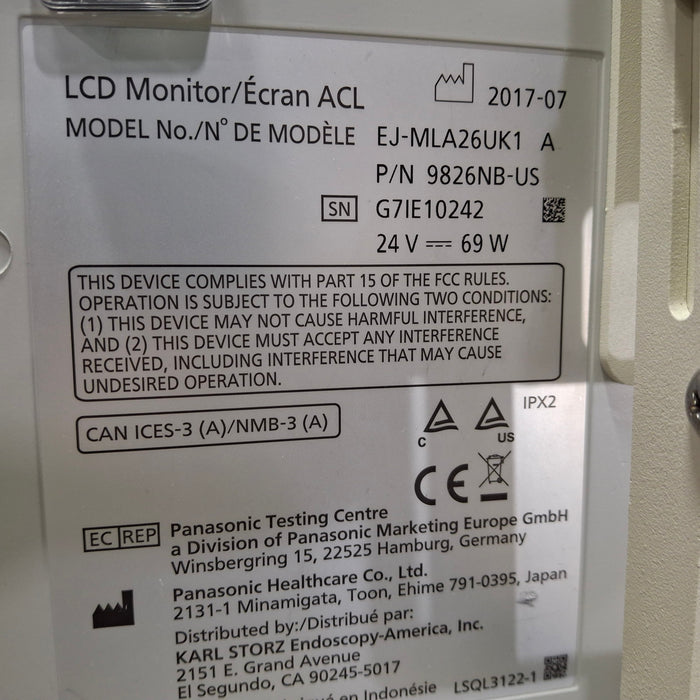 Karl Storz EJ-MLA26UK1 26" LED Surgical Display