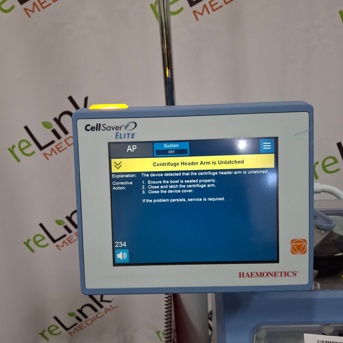 Haemonetics Cell Saver Elite Autologous Blood Recovery System