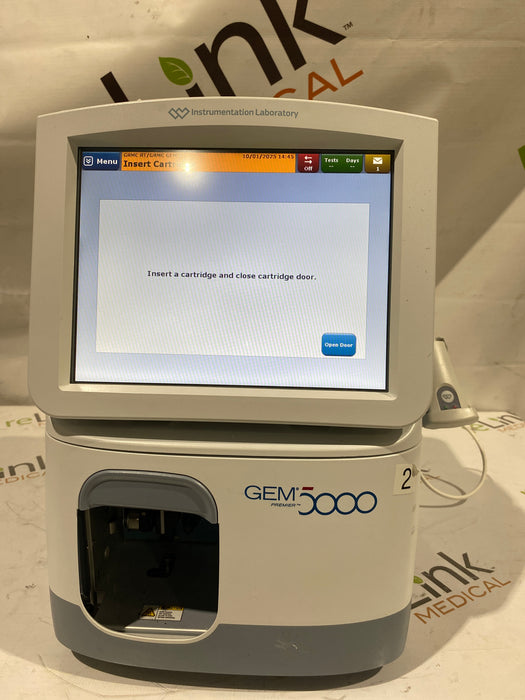 Instrumentation Laboratory Company Gem Premier 5000 Blood Gas Analyzer