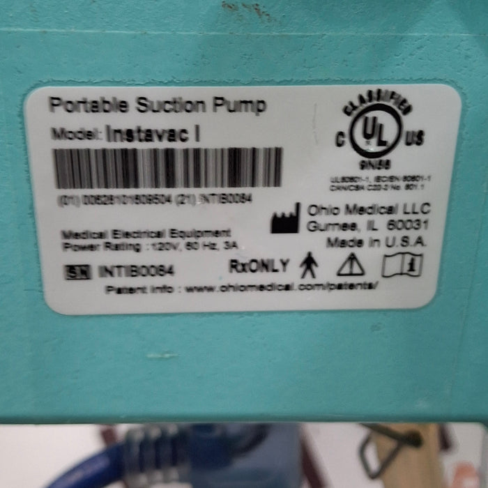 Ohio Medical Corporation InstaVac I Moblie Aspirator