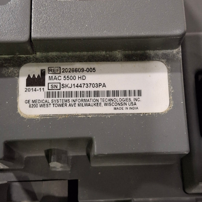 GE Healthcare MAC 5500 HD ECG without CAM Module