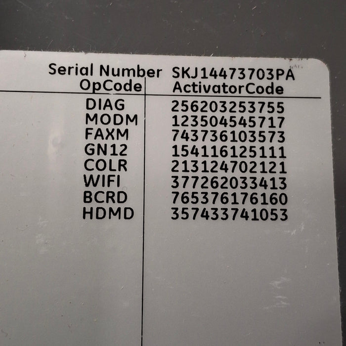 GE Healthcare MAC 5500 HD ECG without CAM Module