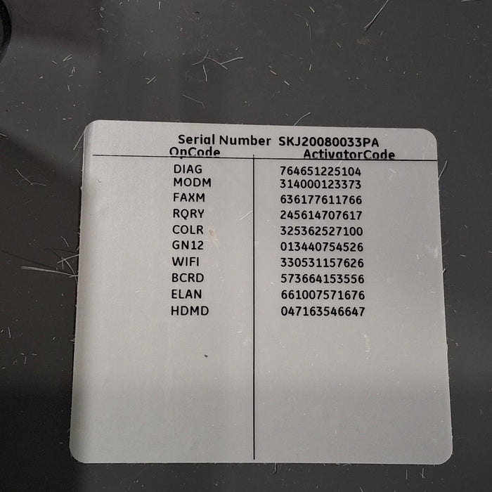 GE Healthcare MAC 5500 HD ECG without CAM Module