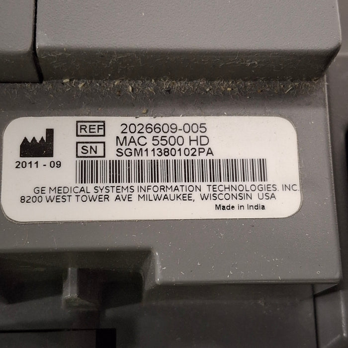 GE Healthcare MAC 5500 HD ECG without CAM Module