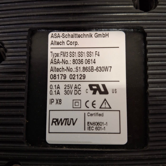 Altech Corporation 3-Pedal Footswitch