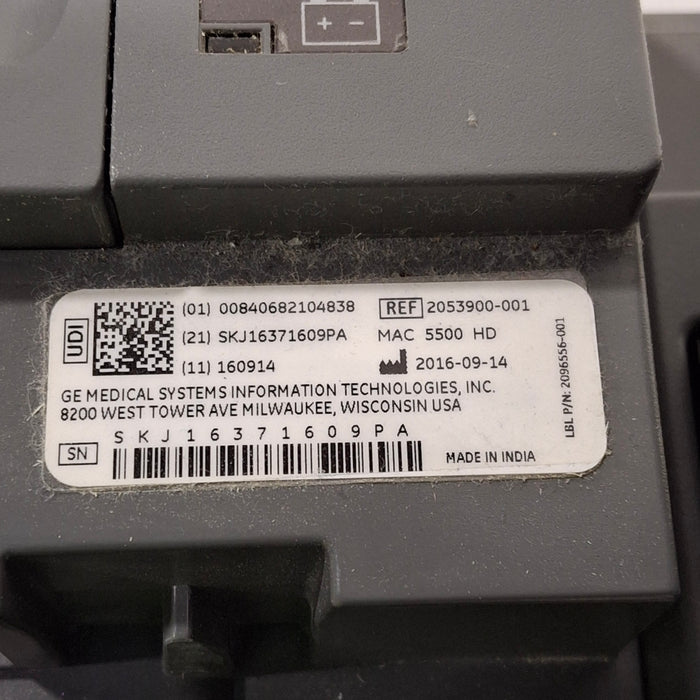 GE Healthcare MAC 5500 HD ECG without CAM Module