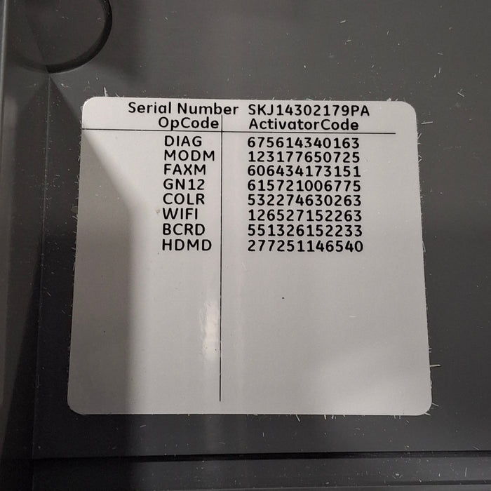 GE Healthcare MAC 5500 HD ECG without CAM Module