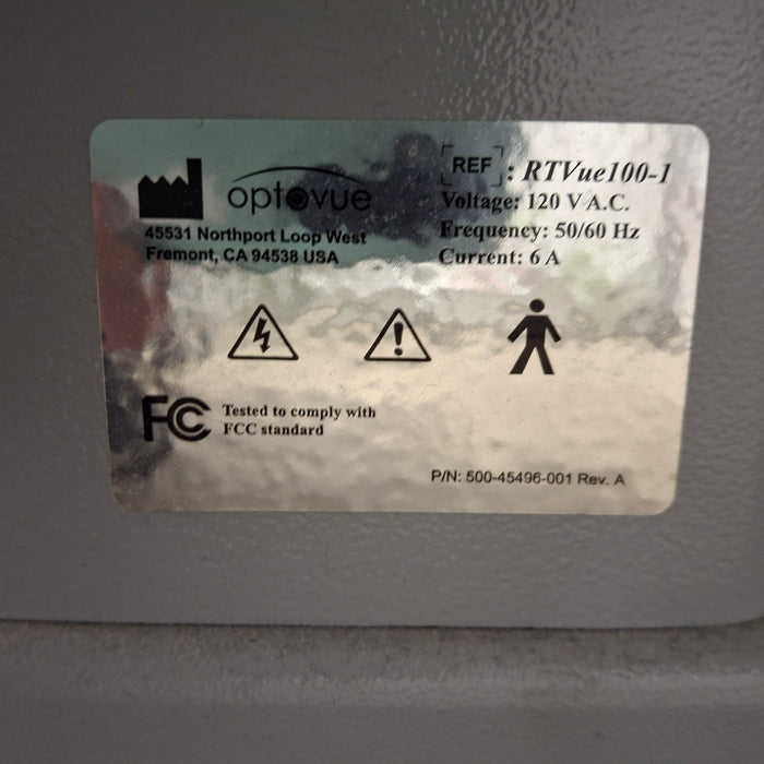 OptoVue RTVue 100 OCT Retinal Scanner