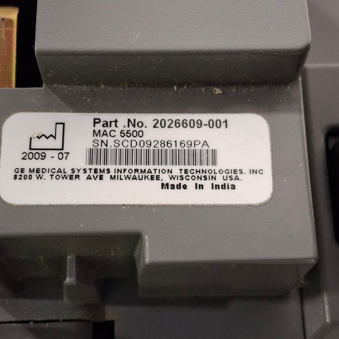 GE Healthcare GE Healthcare MAC 5500 ECG without CAM Module Cardiology reLink Online