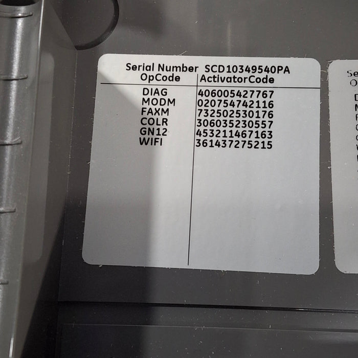 GE Healthcare MAC 5500 ECG without CAM Module