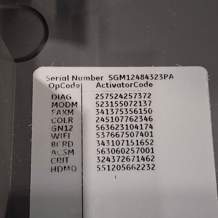 GE Healthcare MAC 5500 HD ECG without CAM Module