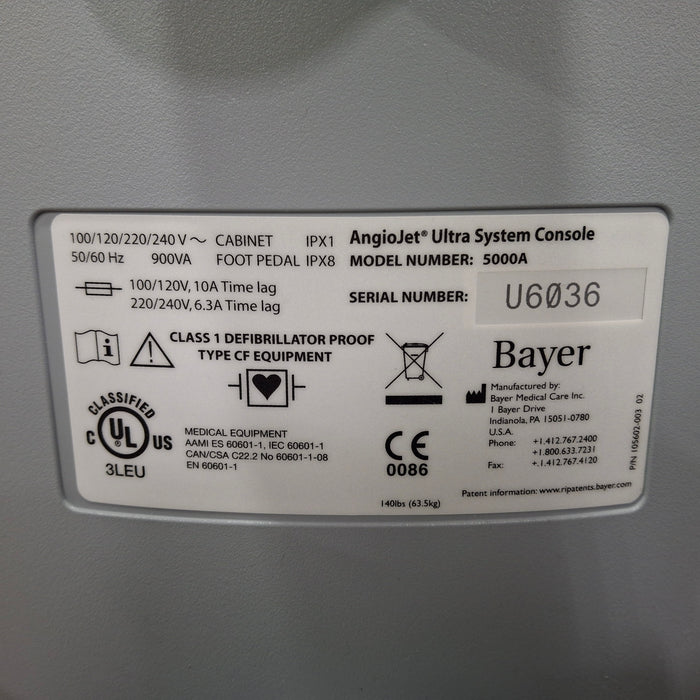 Medrad Possis 5000A AngioJet Thrombectomy System