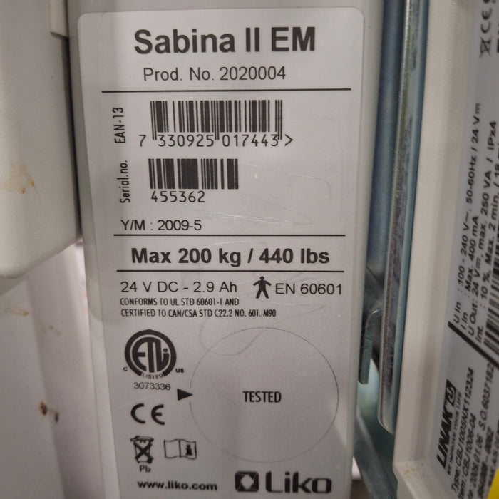 Hill-Rom Sabina II Patient Lift