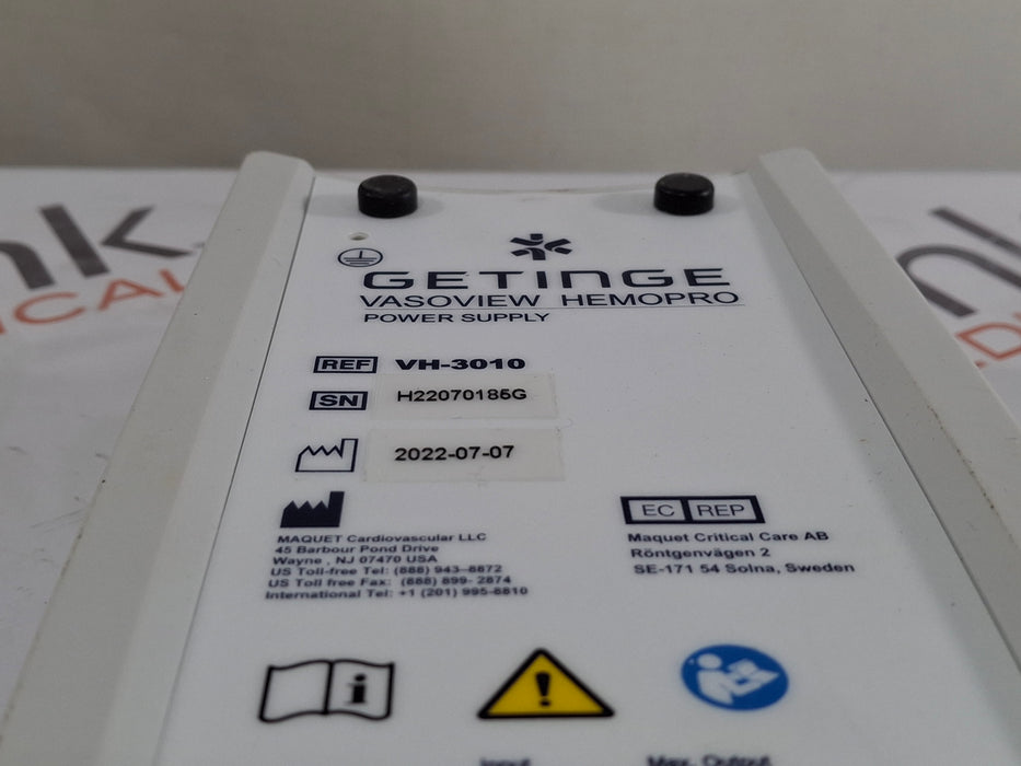 Maquet Vasoview Hemopro Power Supply