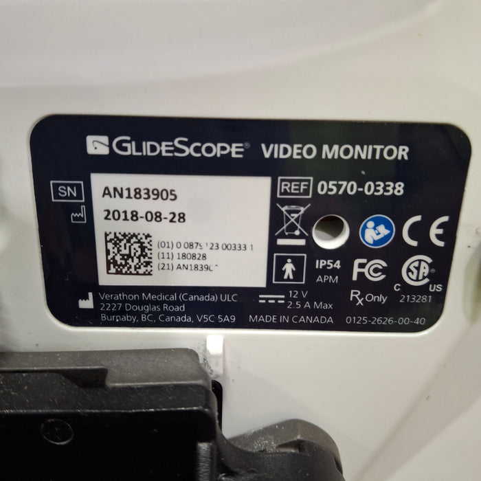 Verathon Medical, Inc Glidescope Video Laryngoscope