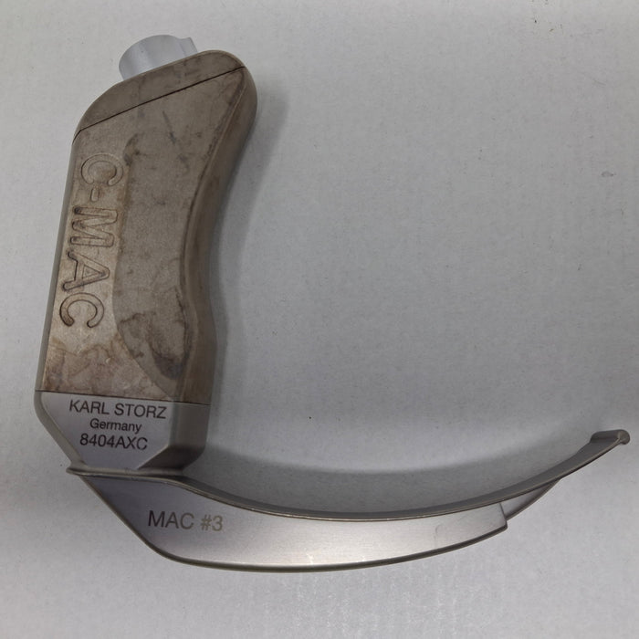 Karl Storz 8404AXC MAC #3 C-MAC Laryngoscope Blade