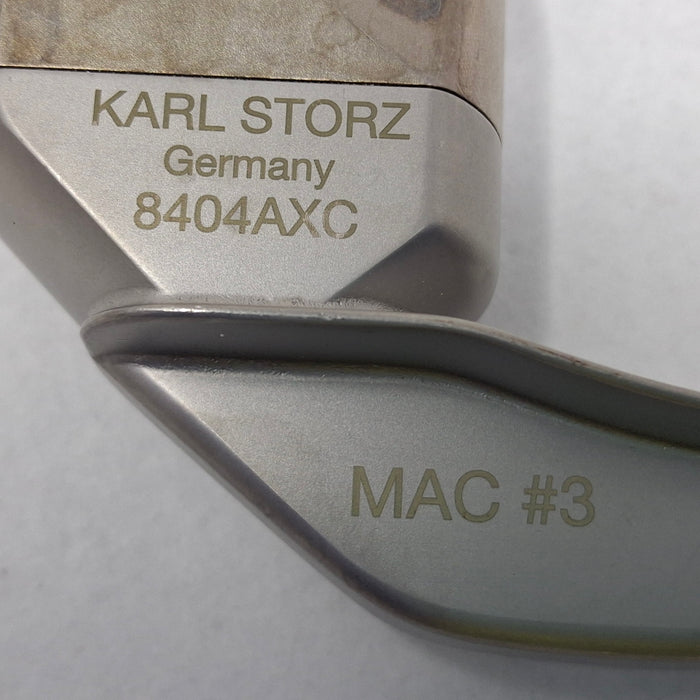 Karl Storz 8404AXC MAC #3 C-MAC Laryngoscope Blade