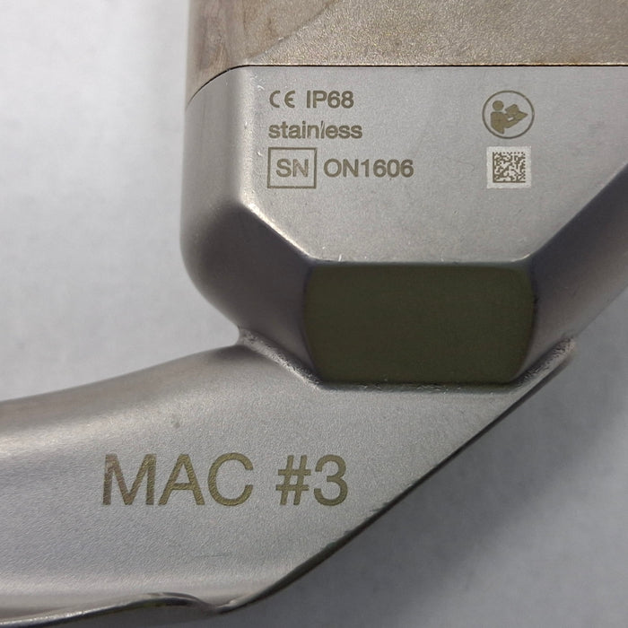 Karl Storz 8404AXC MAC #3 C-MAC Laryngoscope Blade