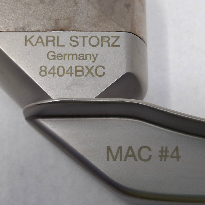 Karl Storz 8404BXC MAC #4 C-MAC Laryngoscope Blade