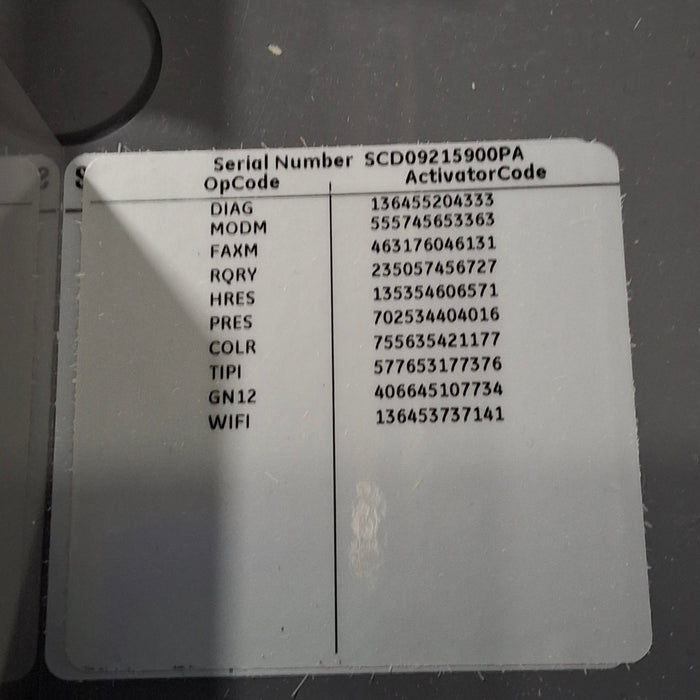 GE Healthcare MAC 5500 ECG without CAM Module