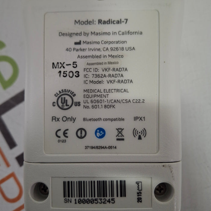 Masimo Radical 7 Pulse Oximeter