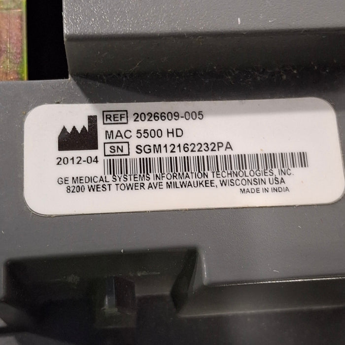 GE Healthcare MAC 5500 HD ECG without CAM Module