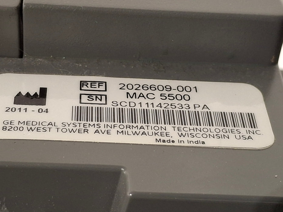 GE Healthcare MAC 5500 ECG without CAM Module