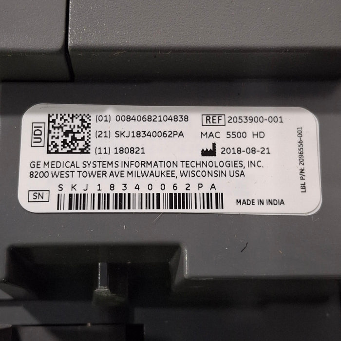 GE Healthcare MAC 5500 HD ECG without CAM Module