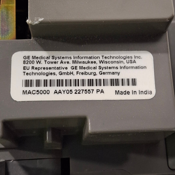 GE Healthcare MAC 5000 ECG without CAM Module