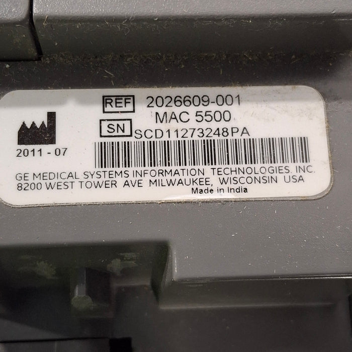 GE Healthcare MAC 5500 ECG without CAM Module