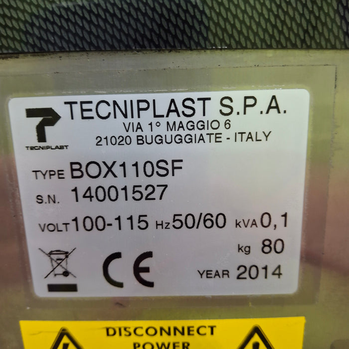 Tecniplast Inc. BOX110SF Animal Cage System Blower