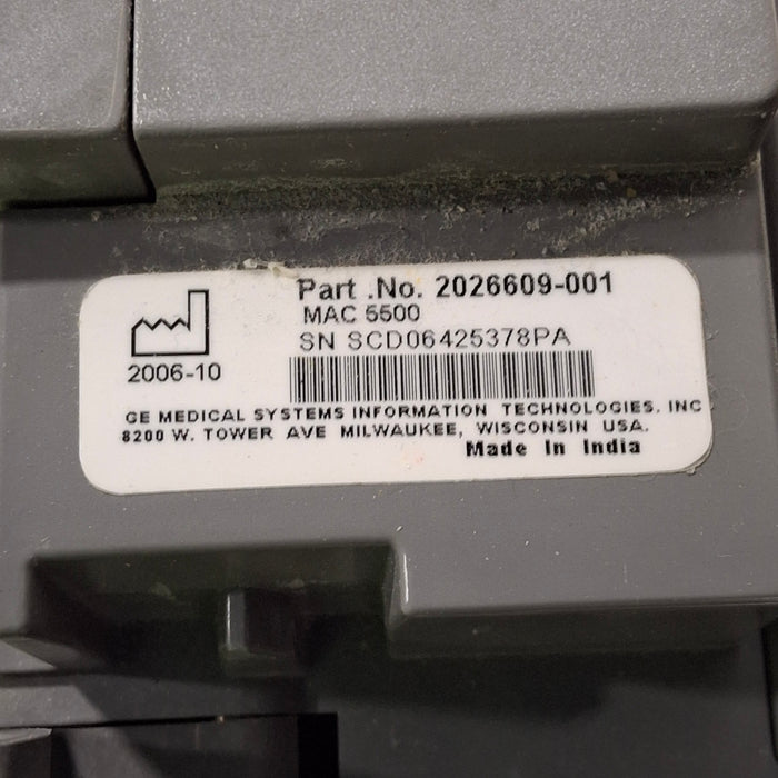 GE Healthcare MAC 5500 ECG without CAM Module