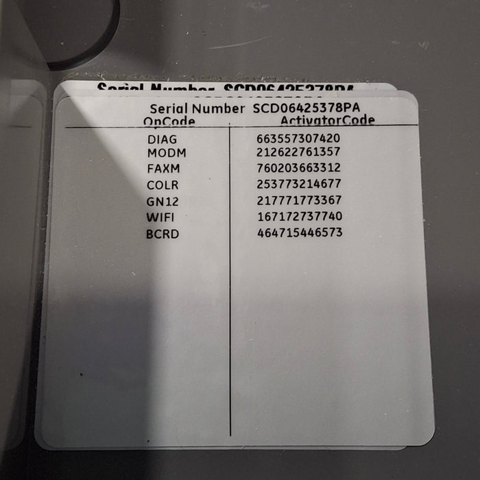 GE Healthcare MAC 5500 ECG without CAM Module