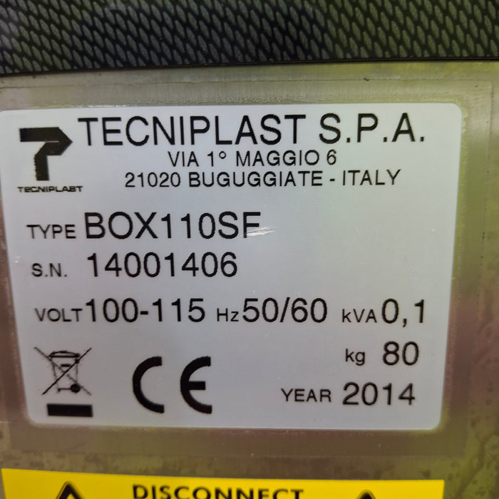 Tecniplast Inc. BOX110SF Animal Cage System Blower