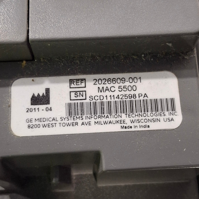 GE Healthcare MAC 5500 ECG without CAM Module