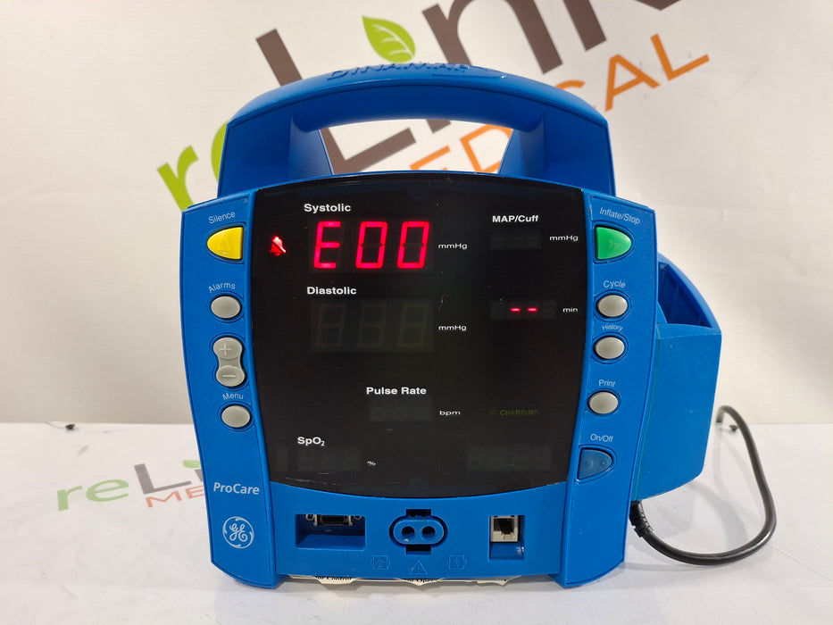 GE Healthcare Dinamap ProCare Vital Signs Monitor