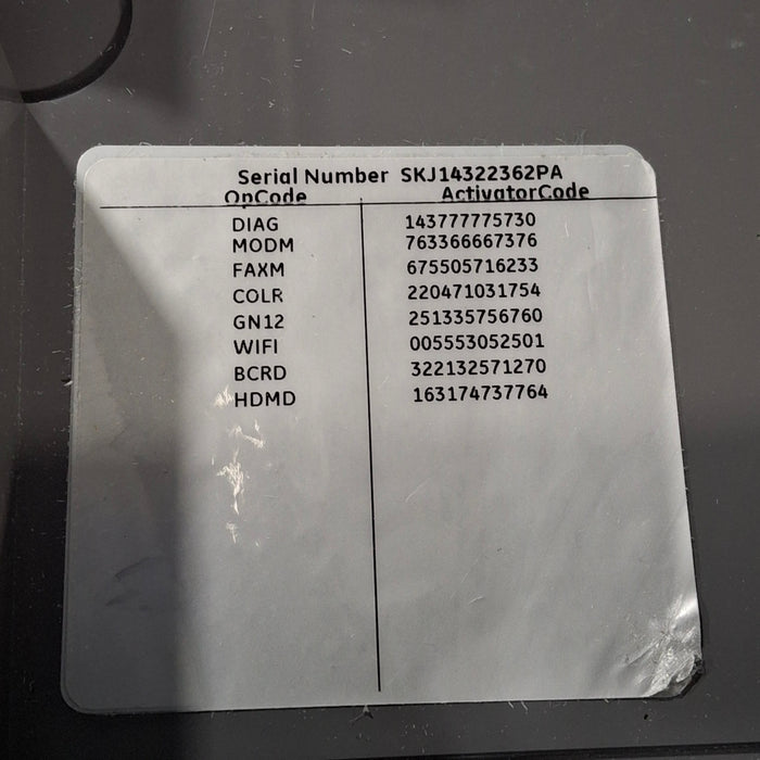 GE Healthcare MAC 5500 HD ECG without CAM Module