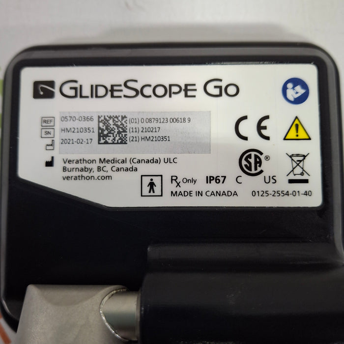 Verathon Medical, Inc GlideScope Go Portable Video Laryngoscope System