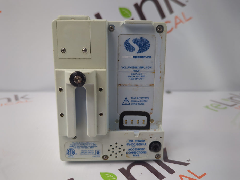 Baxter Sigma Spectrum 6.05.14 without Battery Infusion Pump