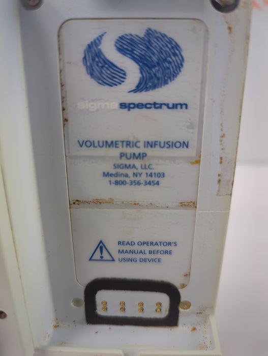 Baxter Sigma Spectrum 6.05.14 without Battery Infusion Pump