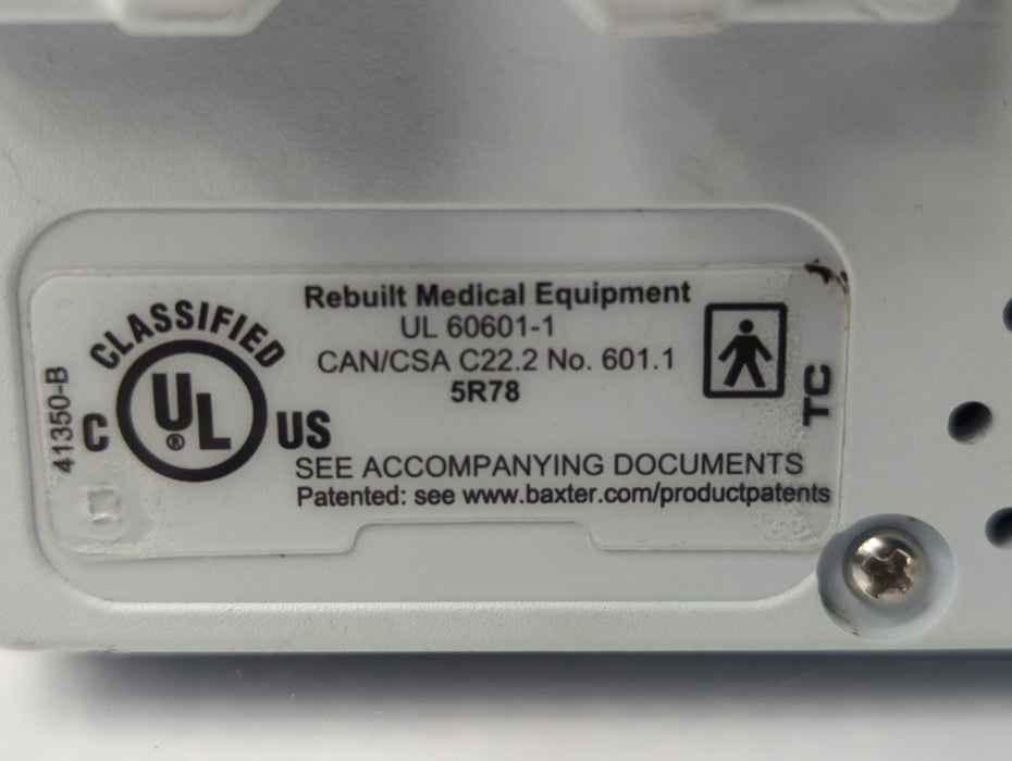 Baxter Sigma Spectrum 6.05.14 without Battery Infusion Pump