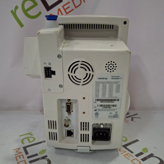 Mindray Datascope Accutorr V Vital Signs Monitor
